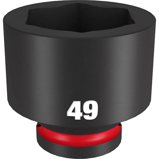 Shockwave™ Impact Duty™ 3/4" Drive 49Mm Standard 6 Point Socket-Milwaukee-49-66-6387-11559