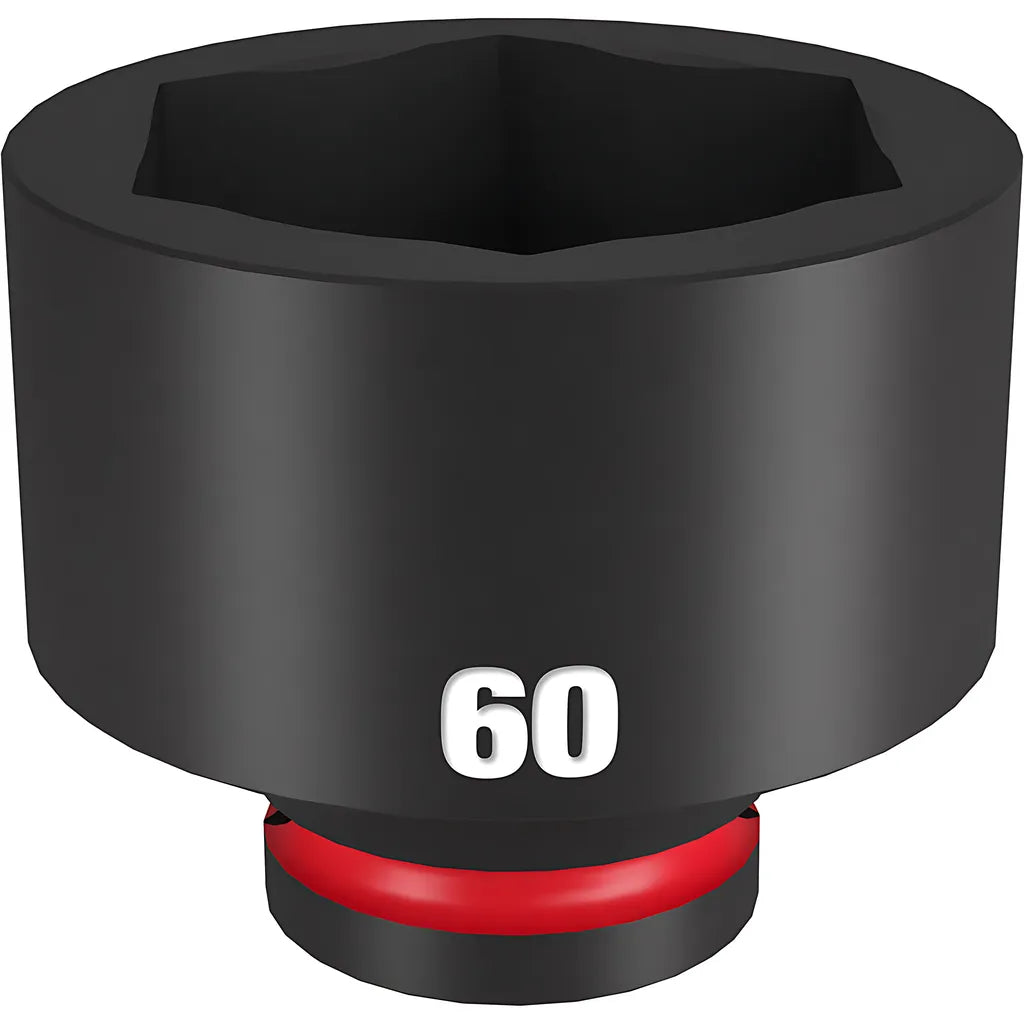 Shockwave Impact Duty 3/4" Drive 60Mm Standard 6 Point Socket-Milwaukee-49-66-6392-11565