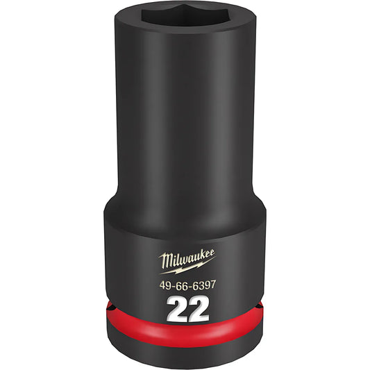 Shockwave™ Impact Duty™ 3/4" Drive 22Mm Deep 6 Point Socket-Milwaukee-49-66-6397-11502