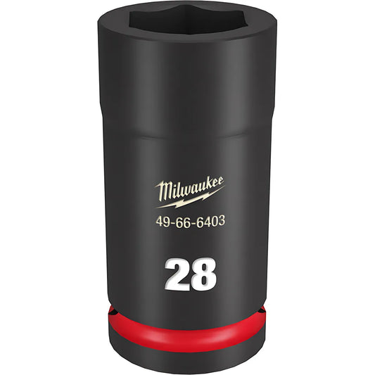 Shockwave™ Impact Duty™ 3/4" Drive 28Mm Deep 6 Point Socket-Milwaukee-49-66-6403-11515