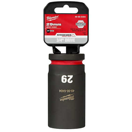 Shockwave™ Impact Duty™ 3/4" Drive 29Mm Deep 6 Point Socket-Milwaukee-49-66-6404-11516