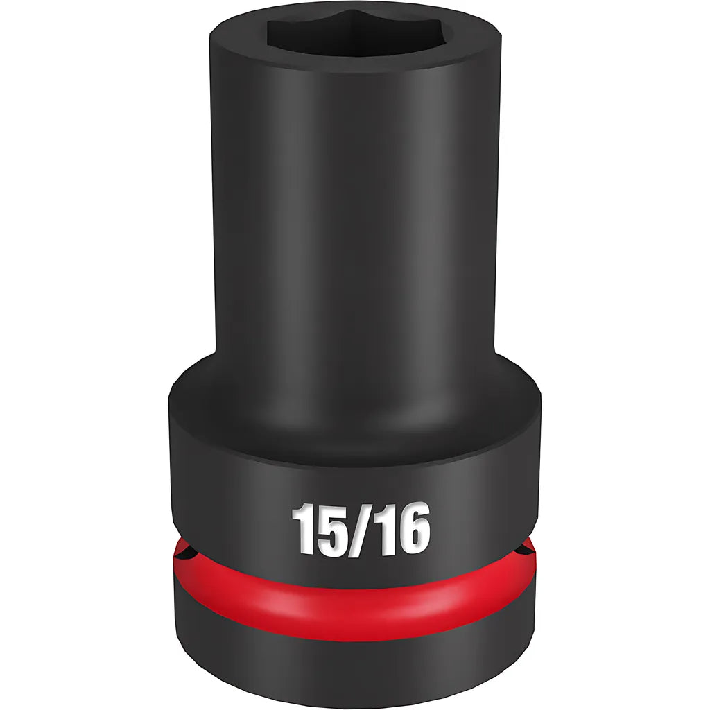 Shockwave Impact Duty 1" Drive 15/16" Deep 6 Point Socket-Milwaukee-49-66-6503-11303