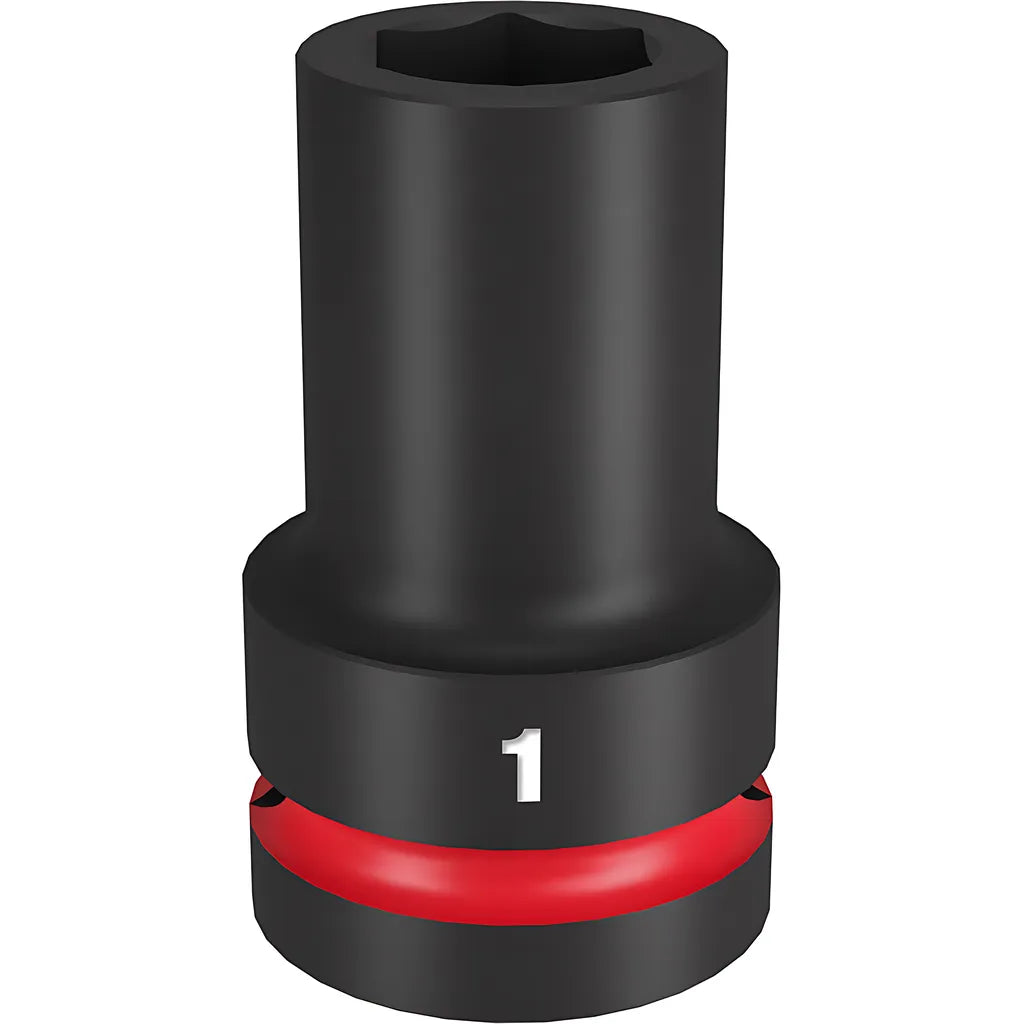 Shockwave Impact Duty 1" Drive 1" Deep 6 Point Socket-Milwaukee-49-66-6504-11289