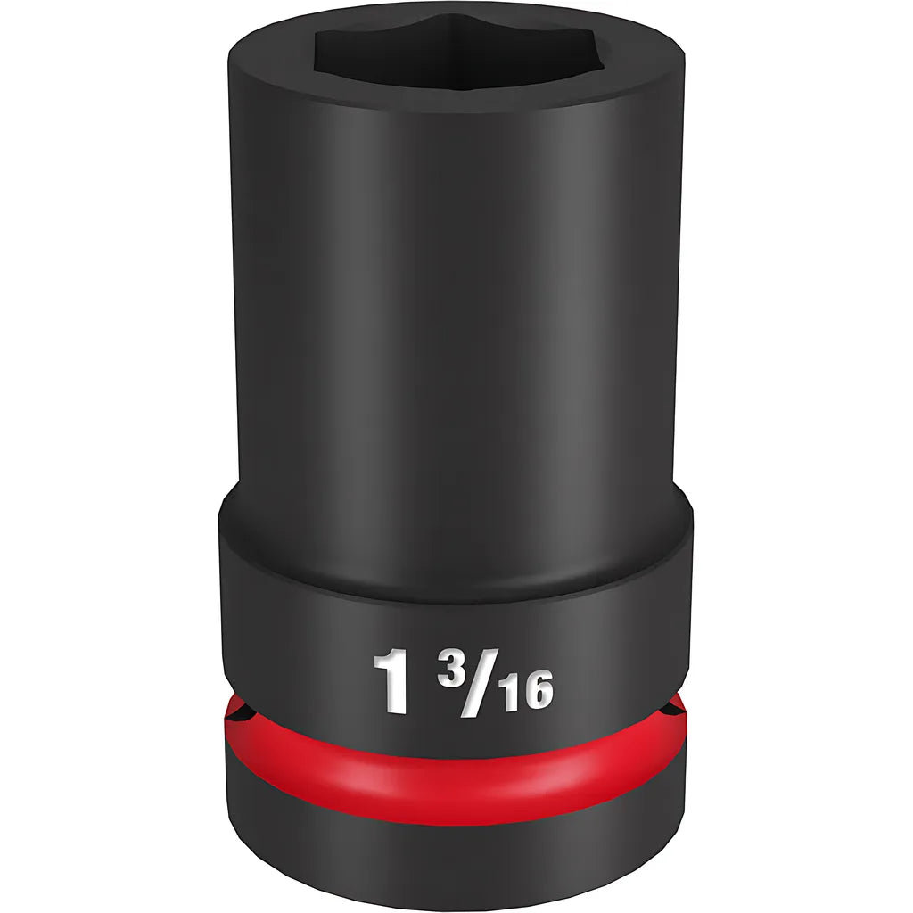 Shockwave Impact Duty 1" Drive 1-3/16" Deep 6 Point Socket-Milwaukee-49-66-6507-11299