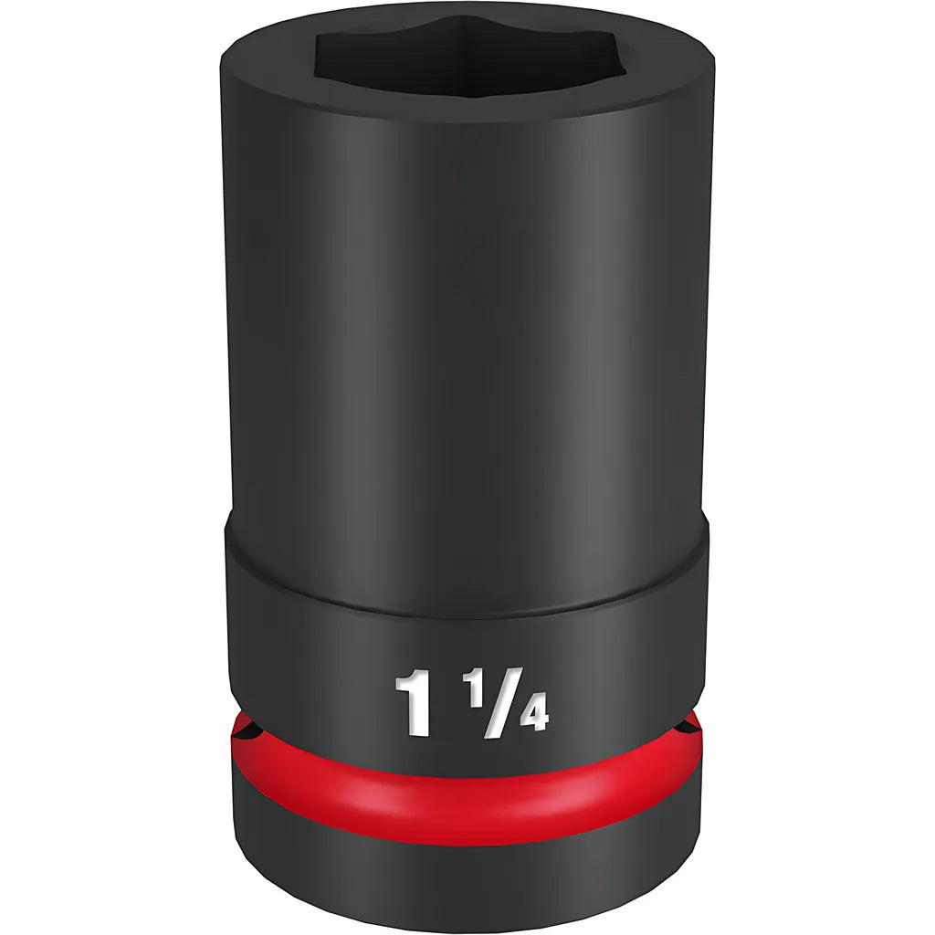 Shockwave Impact Duty 1" Drive 1-1/4" Deep 6 Point Socket-Milwaukee-49-66-6508-11294
