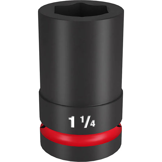 Shockwave™ Impact Duty™ 1" Drive 1-1/4" Deep 6 Point Socket-Milwaukee-49-66-6508-11294