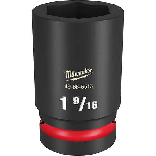 Shockwave™ Impact Duty™ 1" Drive 1-9/16" Deep 6 Point Socket-Milwaukee-49-66-6513-11308