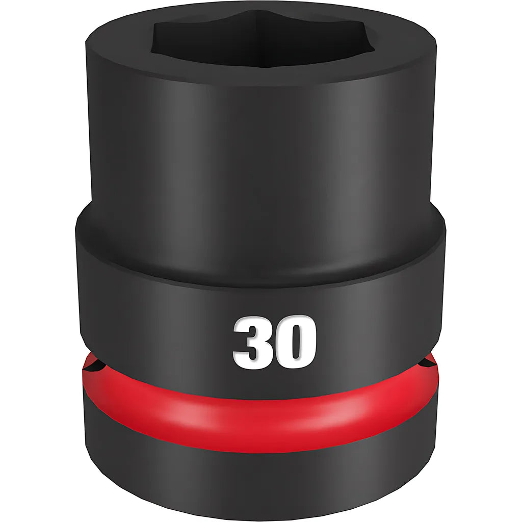 Shockwave Impact Duty 1" Drive 30Mm Standard 6 Point Socket-Milwaukee-49-66-6595-11315