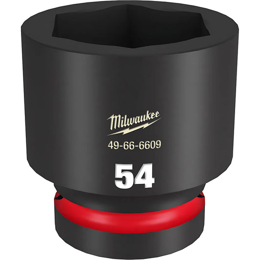 Shockwave™ Impact Duty™ 1" Drive 54Mm Standard 6 Point Socket-Milwaukee-49-66-6609-11330
