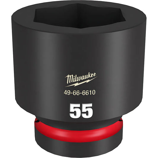 Shockwave™ Impact Duty™ 1" Drive 55Mm Standard 6 Point Socket-Milwaukee-49-66-6610-11329