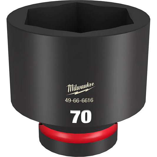 Shockwave™ Impact Duty™ 1" Drive 70Mm Standard 6 Point Socket-Milwaukee-49-66-6616-11339
