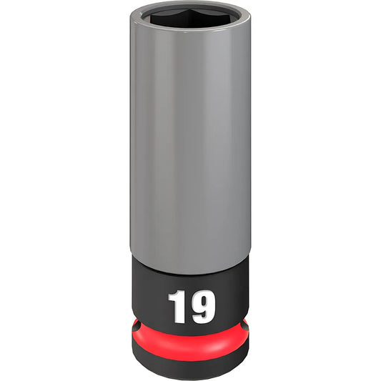 Shockwave Impact Duty 1/2 Drive 19Mm Metric Lug Nut Wheel Socket-Milwaukee-49-66-7804-10920