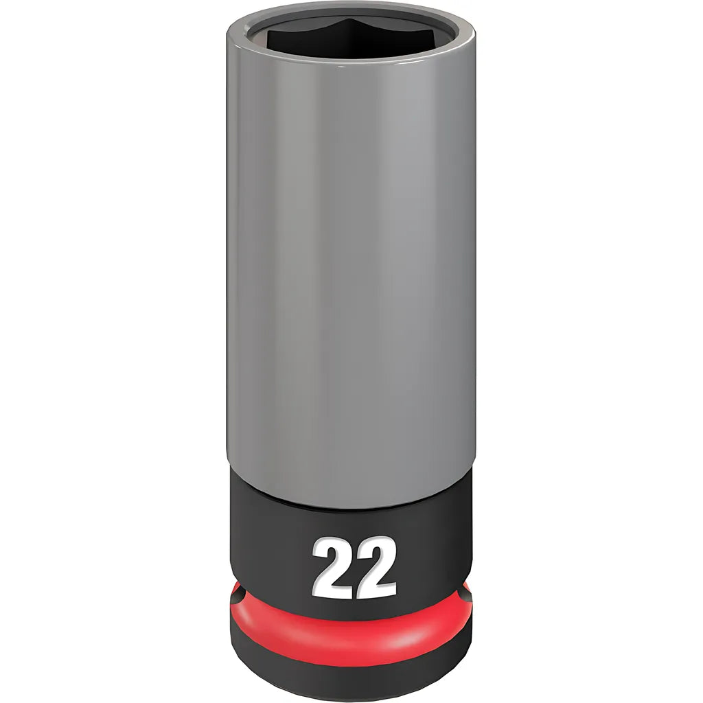 Shockwave Impact Duty 1/2 Drive 22Mm Metric Lug Nut Wheel Socket-Milwaukee-49-66-7807-10923