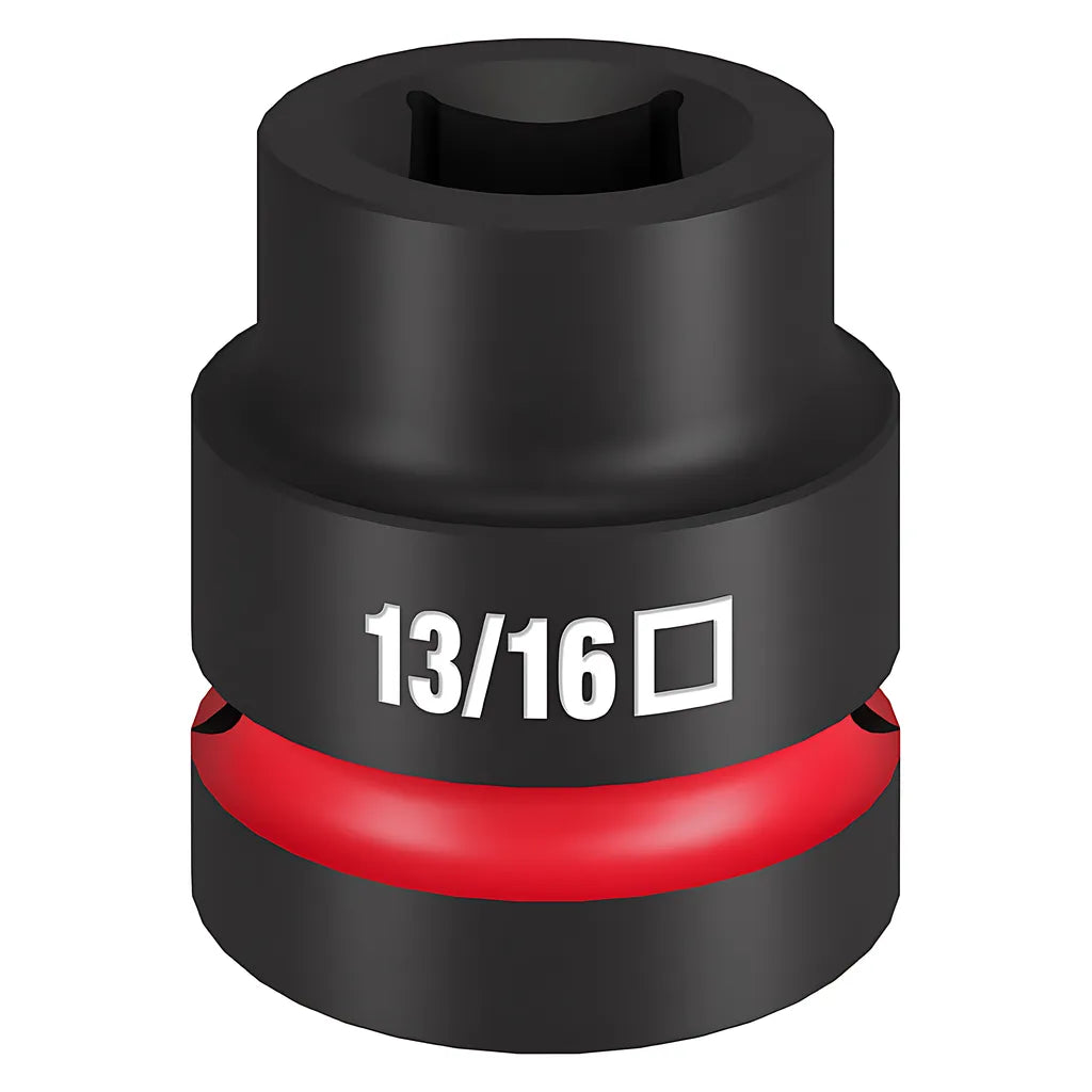 Shockwave Impact Duty 1" Drive 13/16" Standard 4 Point Square Socket-Milwaukee-49-66-7841-10913