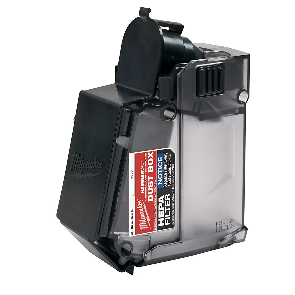 M12 Hammervac Universal Dust Extractor Dust Box-Milwaukee-49-90-2343-8966