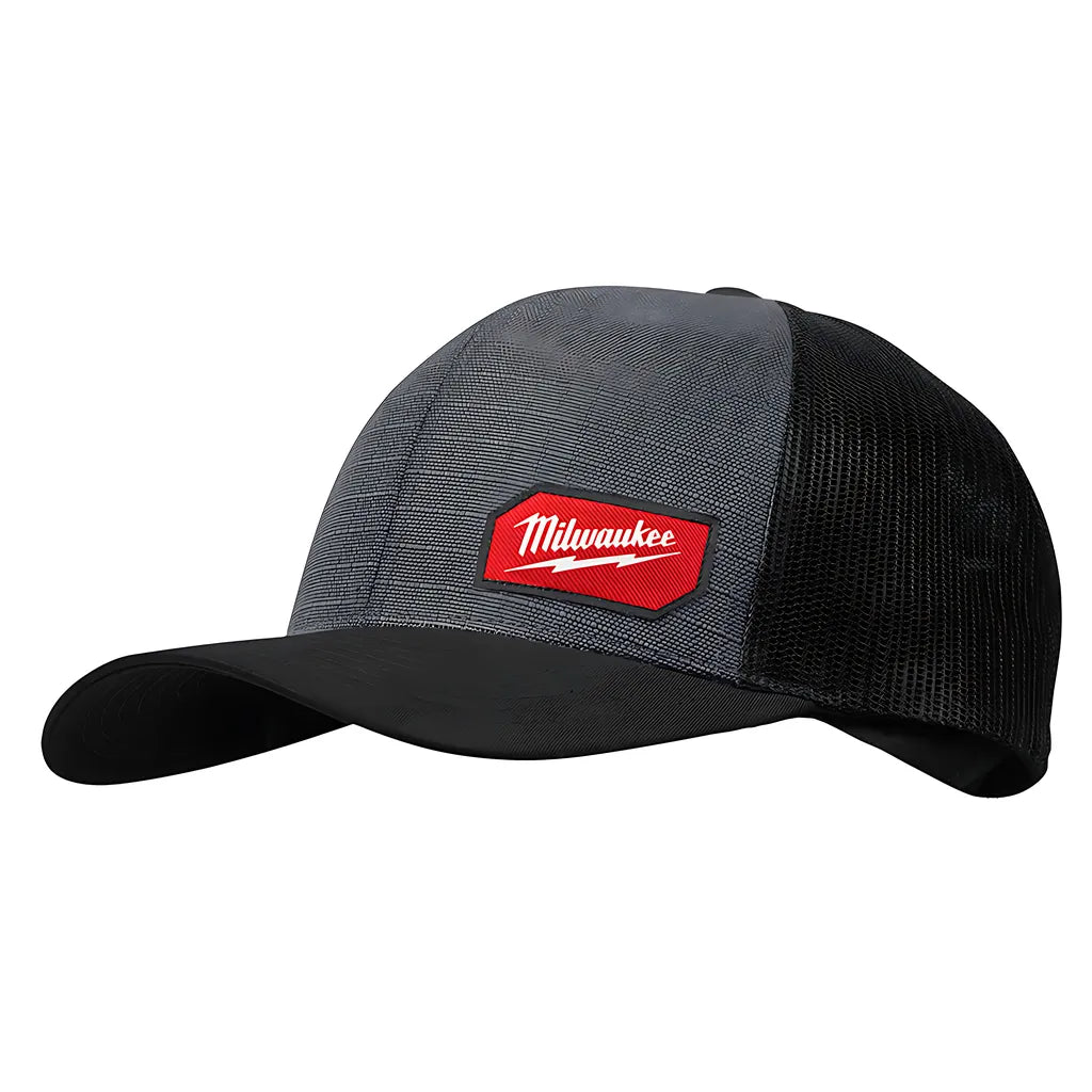 Gridiron Snapback Trucker Hat - Gray-Milwaukee-505G-8256