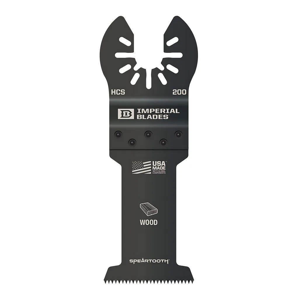 Imperial Blades Iboa200-1 One Fit 1-3/8" Speartooth Fast Cut Wood Blade, 1Pc-Milwaukee-IBOA200-1-8510