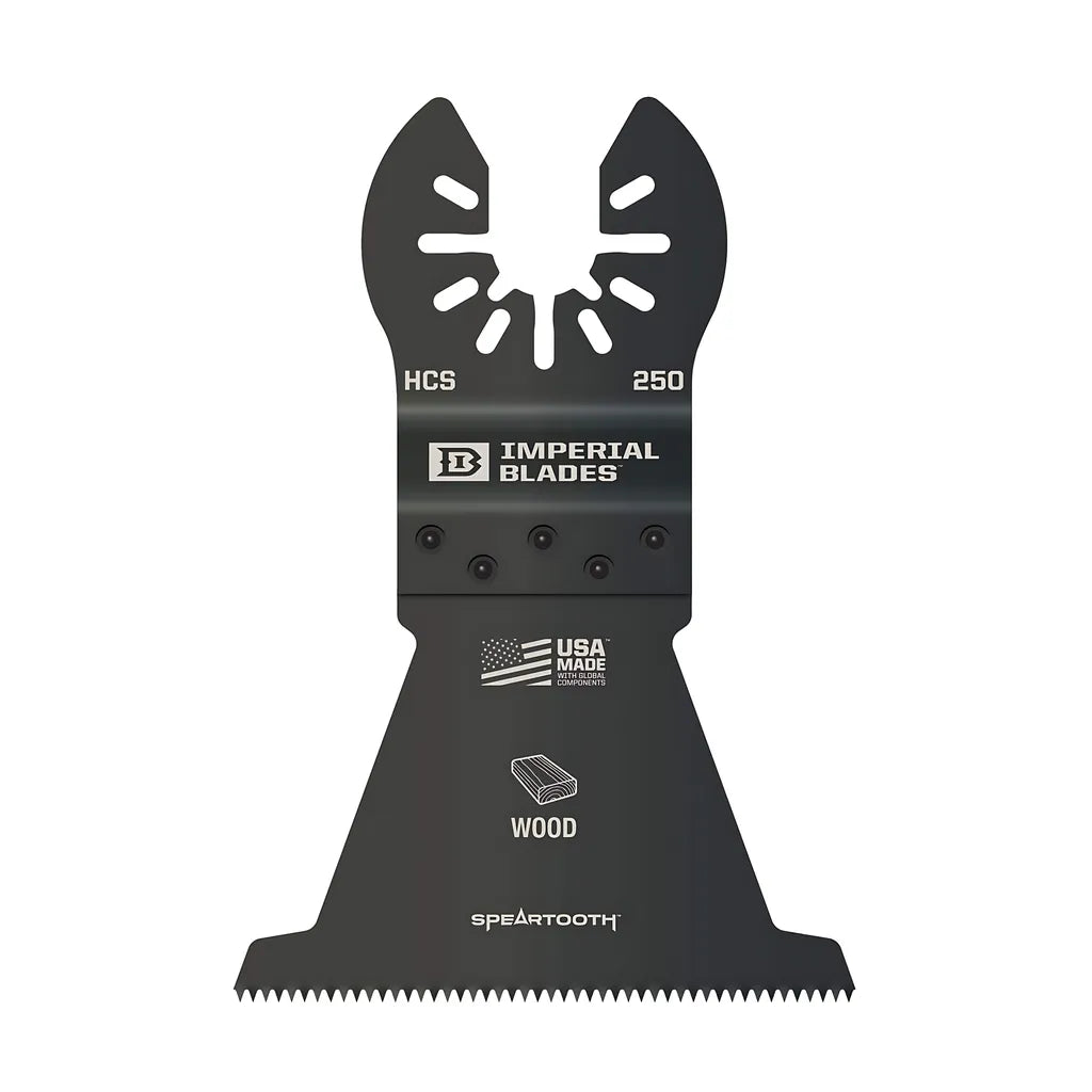 Imperial Blades Iboa250-1 One Fit 2-1/2" Speartooth Fast Cut Wood Blade, 1Pc-Milwaukee-IBOA250-1-8514