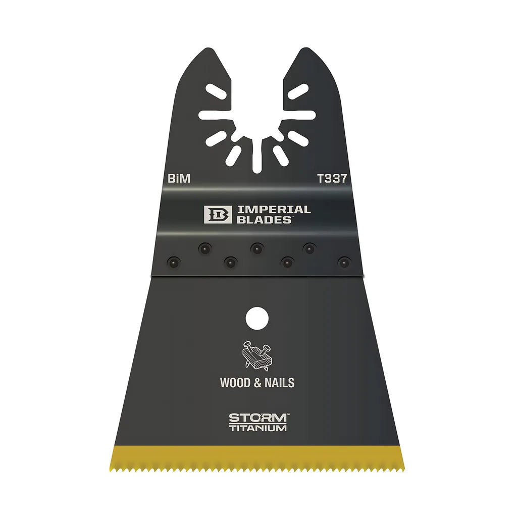 Imperial Blades Iboat337-1 One Fit 2-1/2" Storm Titanium Wood & Nails Blade, 1Pc-Milwaukee-IBOAT337-1-8525