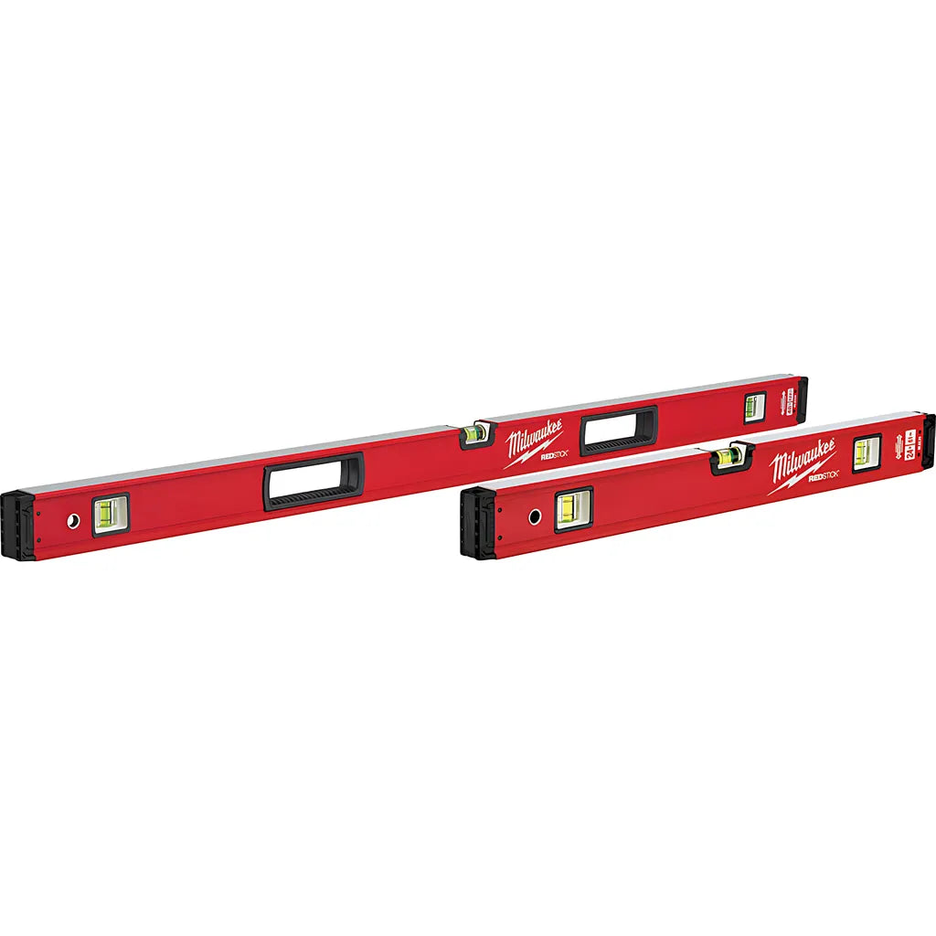 24 In./ 48 In. Redstick Box Level Set-Milwaukee-MLBXS48-5296