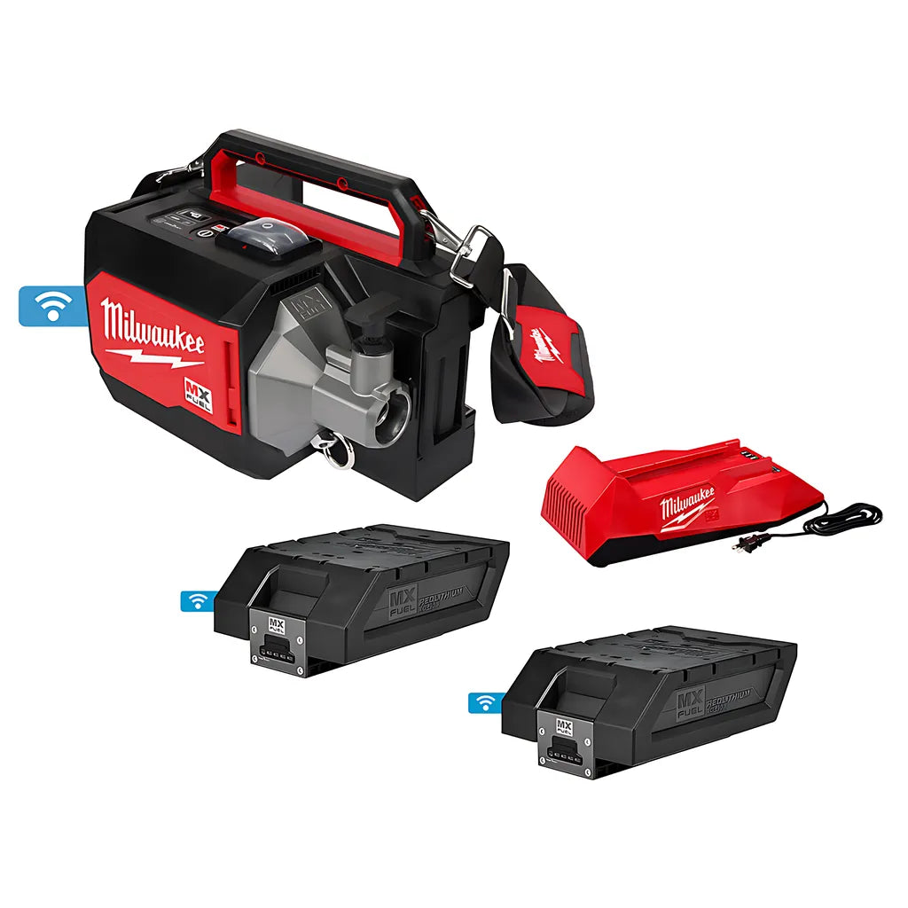 Mx Fuel Concrete Vibrator-Milwaukee-MXF370-2XC-10206
