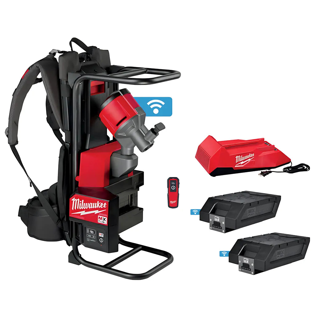 Mx Fuel Backpack Concrete Vibrator Kit-Milwaukee-MXF371-2XC-10202