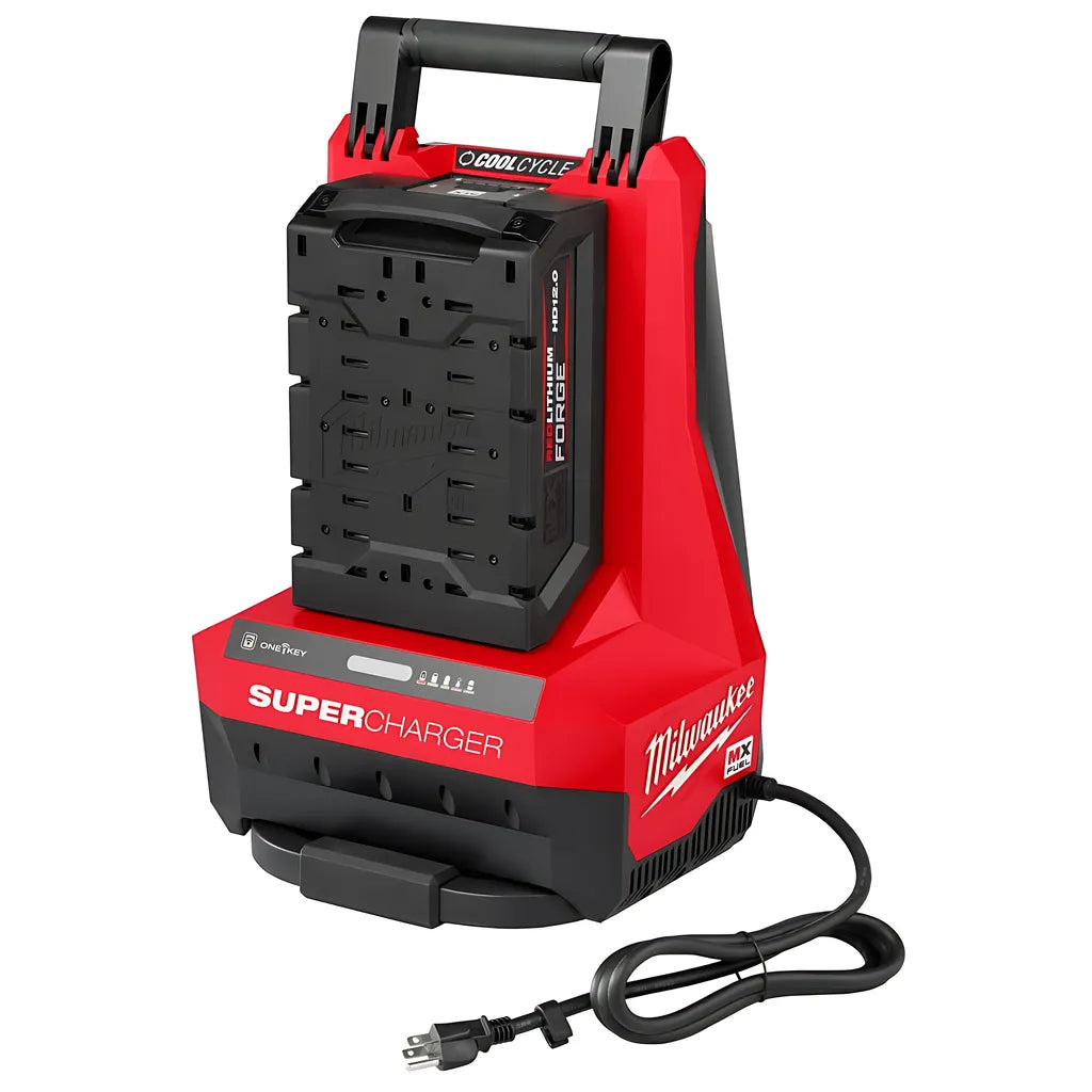 Mx Fuel Redlithium Forge Hd12.0 Battery/Super Charger Expansion Kit-Milwaukee-MXFSC-1HD12-10213