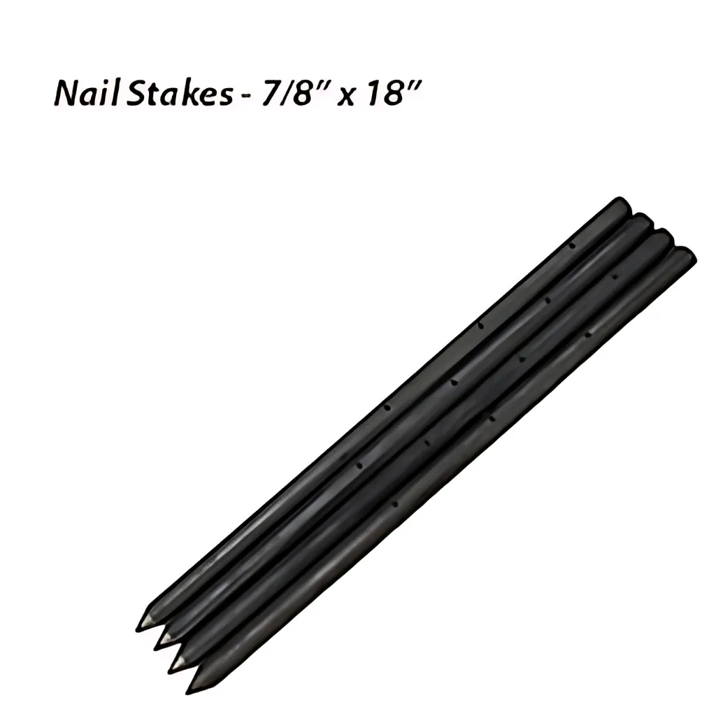 7/8" x 18" NAIL STAKES - 10 STAKES PER BUNDLE