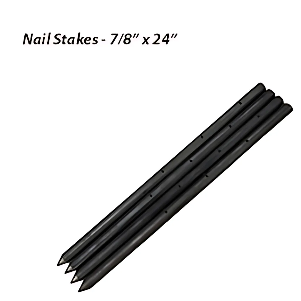 7/8" x 24" NAIL STAKES - 10 STAKES PER BUNDLE