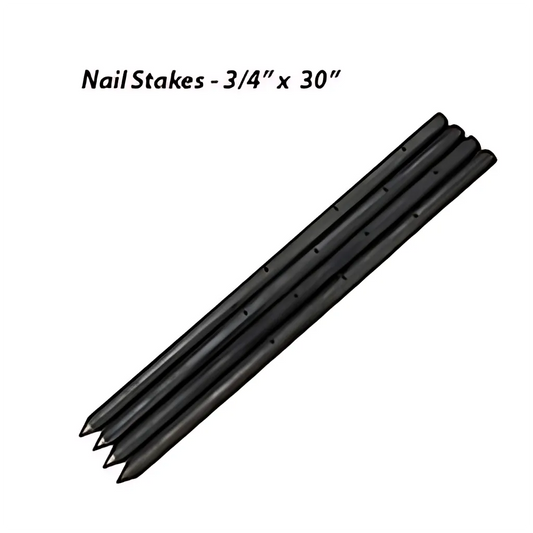 3/4" x 30" NAIL STAKES - 10 STAKES PER BUNDLE