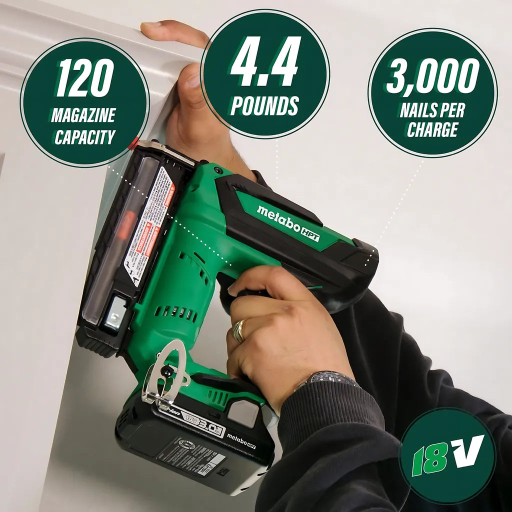 18V Cordless Li-Ion 23-Gauge Pin Nailer-NP18DSALM-395