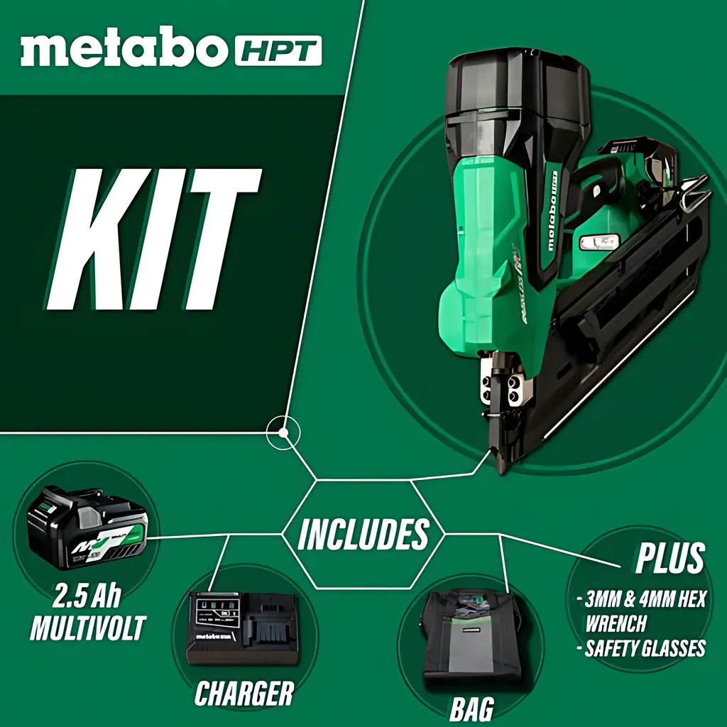 36V Cordless Framing Nailer Paper Strip | Metabo Hpt Nr3690Dc-NR3690DCM-1231