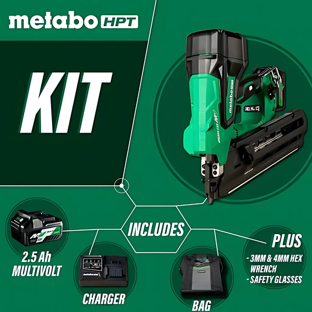 36V Cordless Framing Nailer | Metabo Hpt Nr3690Dr-NR3690DRM-1078