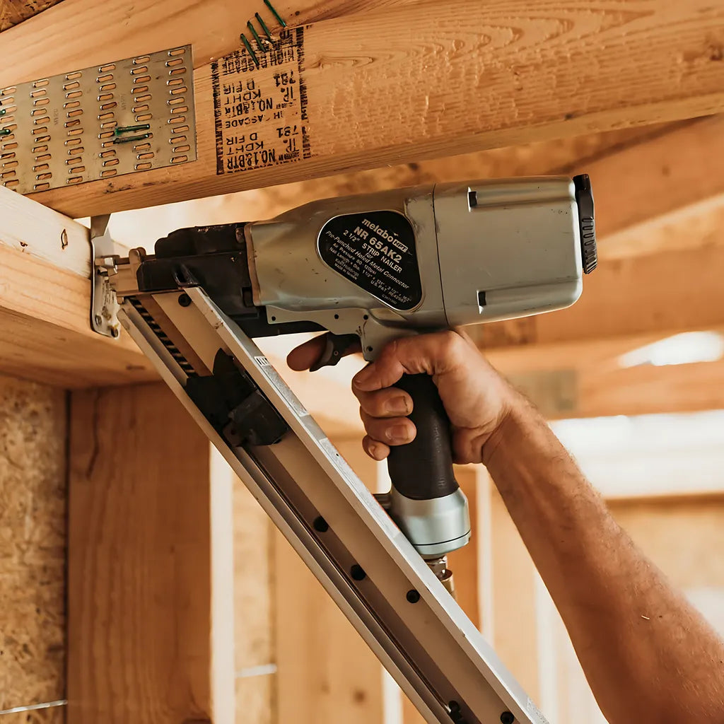 2-1/2" Strap-Tite® Fastening System Strip Nailer With Short Magazine | Metabo Hpt Nr65Ak2S-NR65AK2S-939