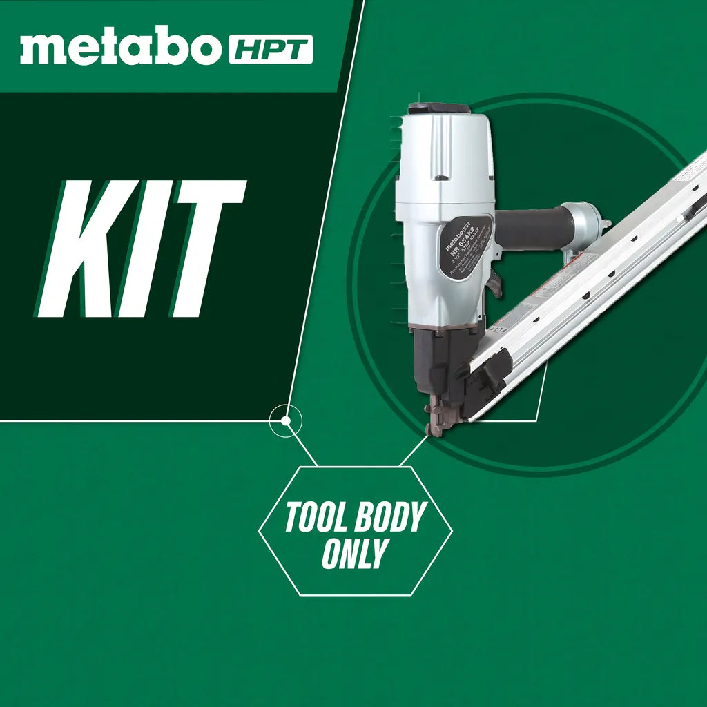 2-1/2" Strap-Tite® Fastening System Strip Nailer With Short Magazine | Metabo Hpt Nr65Ak2S-NR65AK2S-940