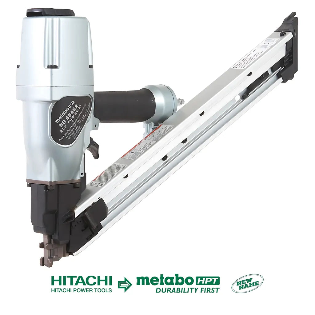 2-1/2" Strap-Tite® Fastening System Strip Nailer With Short Magazine | Metabo Hpt Nr65Ak2S-NR65AK2S-943