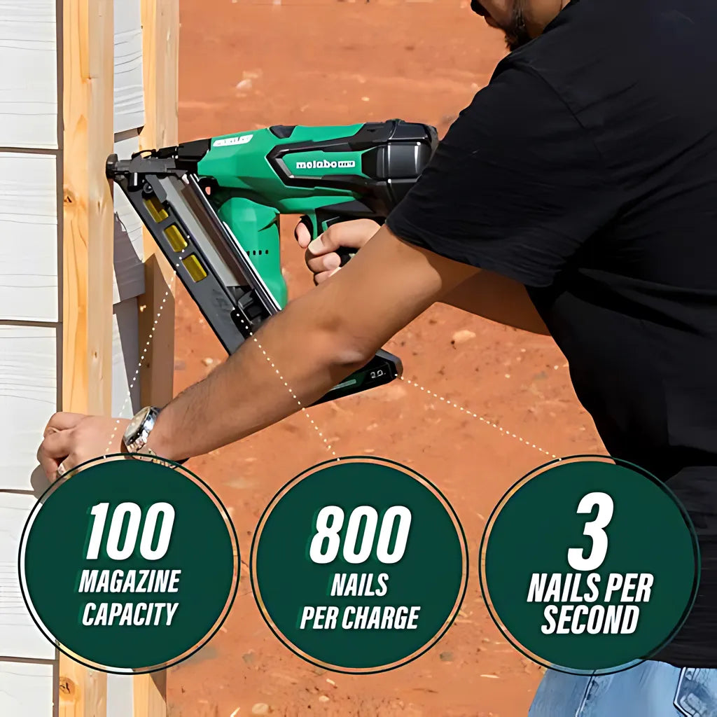 2-1/2" 18V 15 Ga Angled Cordless Finish Nailer (Bare)-NT1865DMASQ7M-350