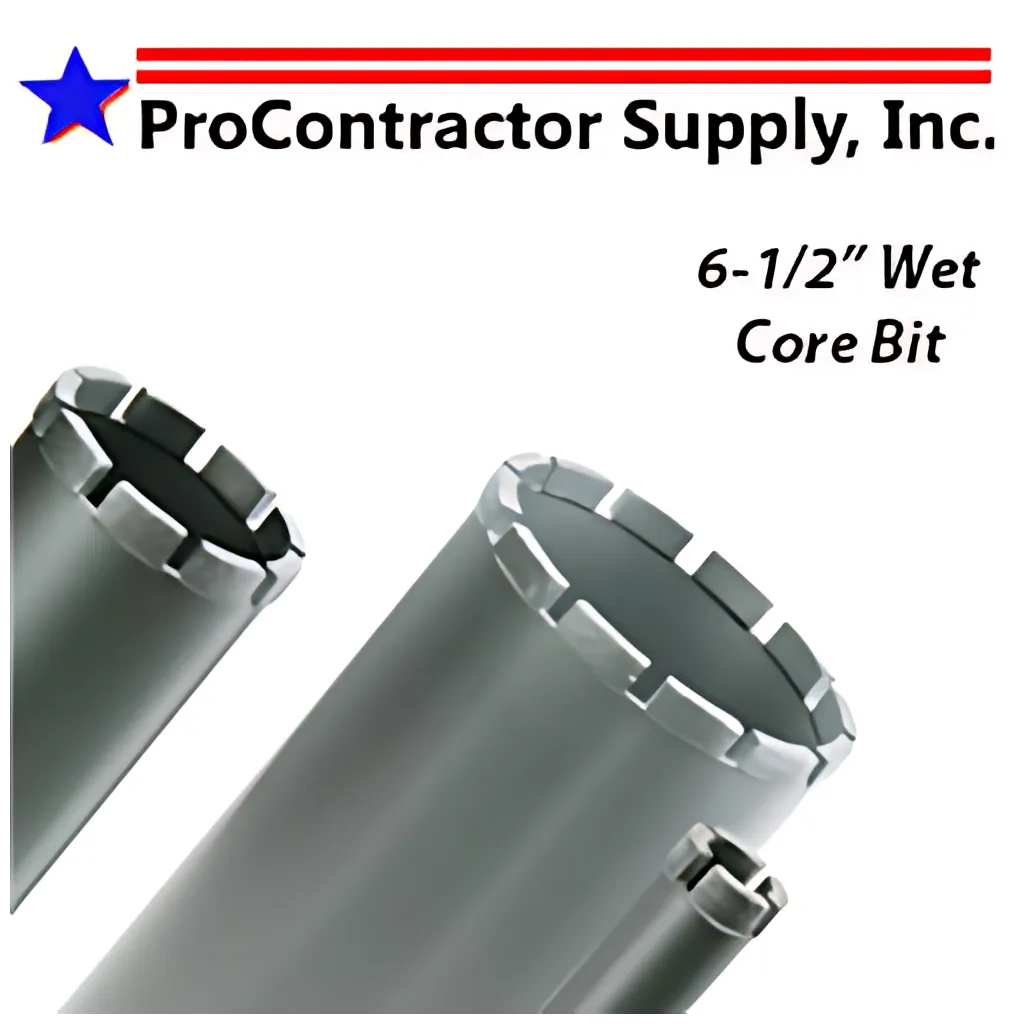 6.5" Pro Series Wet Cutting Diamond Core Bit