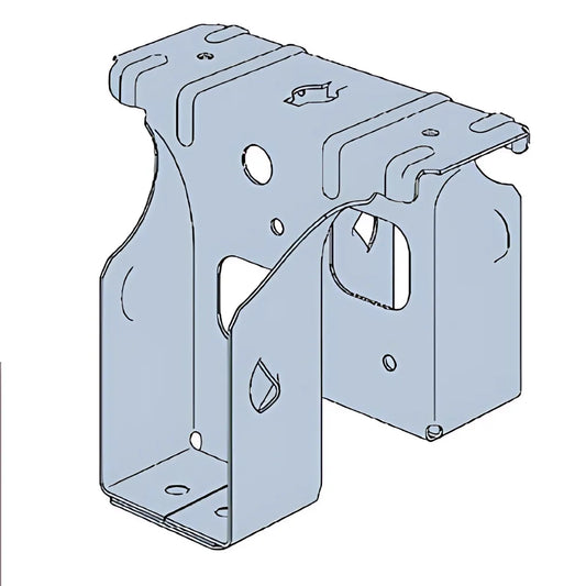 Pfb Galvanized Post-Frame Saddle Hanger For 2X4-PFD24B-SP8480-9036