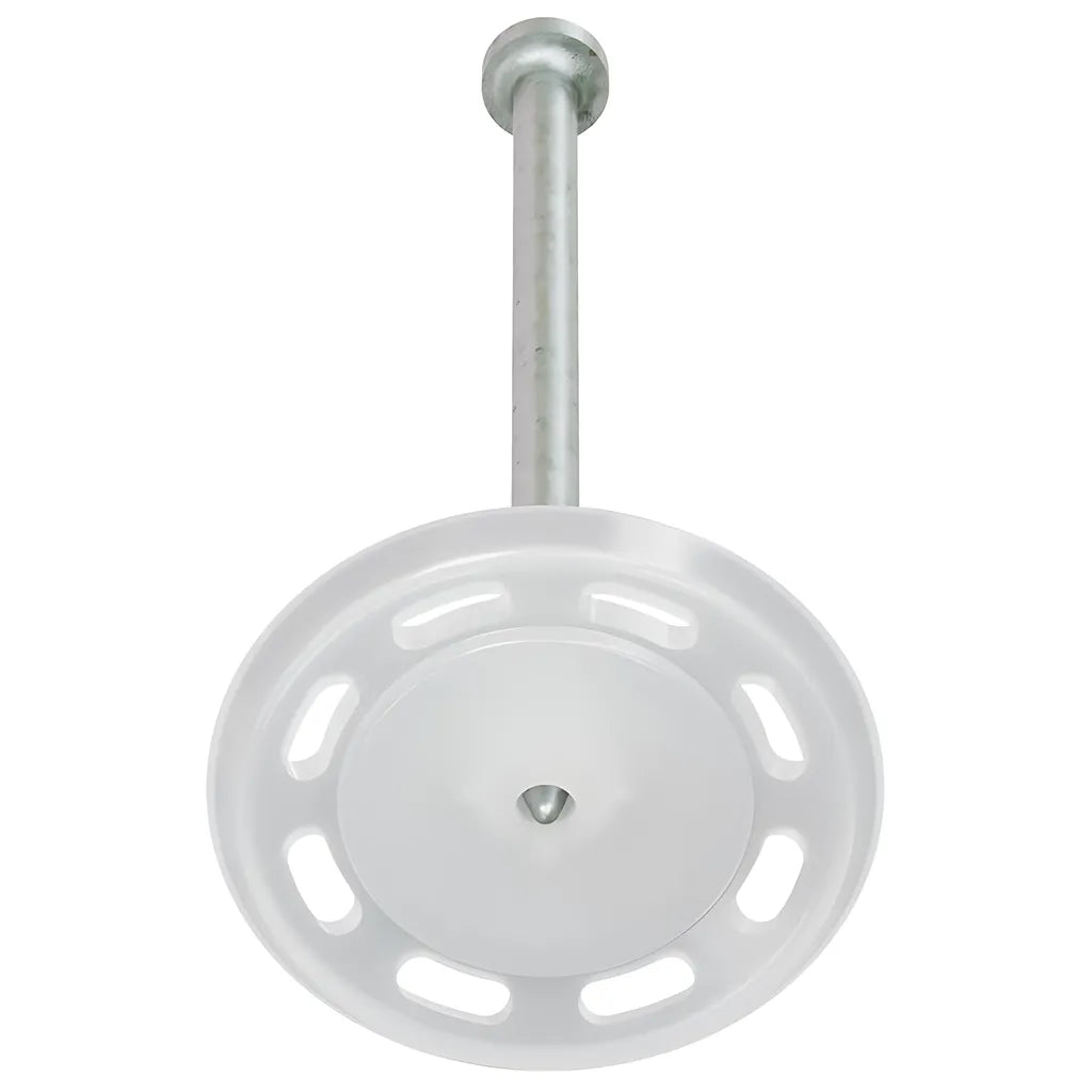 Pinwp 2-1/2 In. Powder-Actuated Plastic-Washered Pin For Insulation Board (50-Qty)-PINWP-250W-SP8744-9313