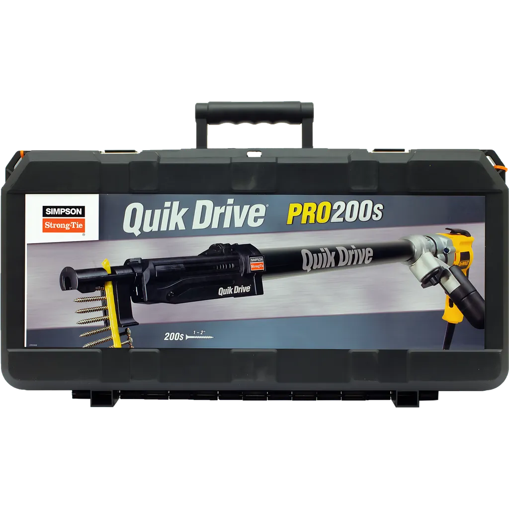 Quik Drive® Pro200Sg2 Multi-Purpose System W/ Dewalt® 2500 Rpm Screwdriver Motor-PRO200SD25K-SP4149-4476