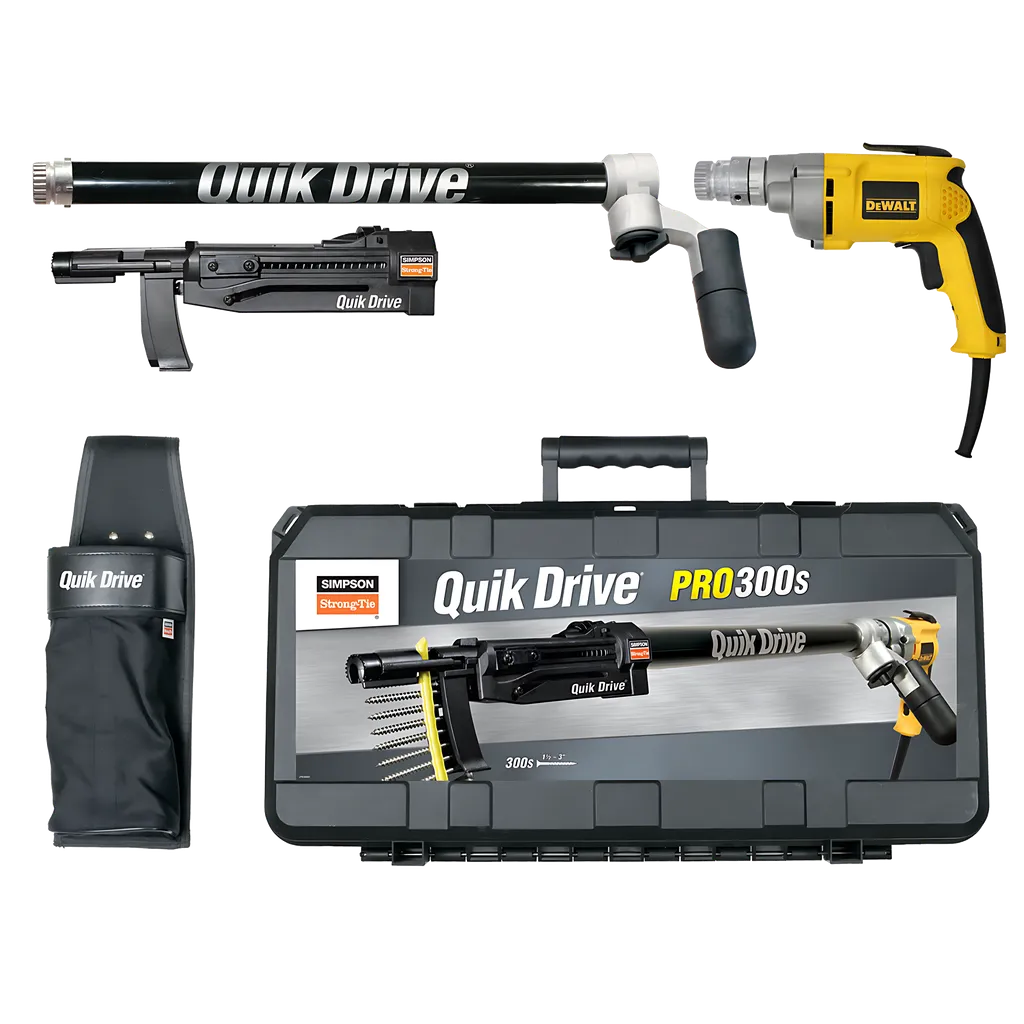 Quik Drive® Pro300Sg2 Decking System W/ Dewalt® 2500 Rpm Screwdriver Motor-PRO300SD25K-SP9338-9934