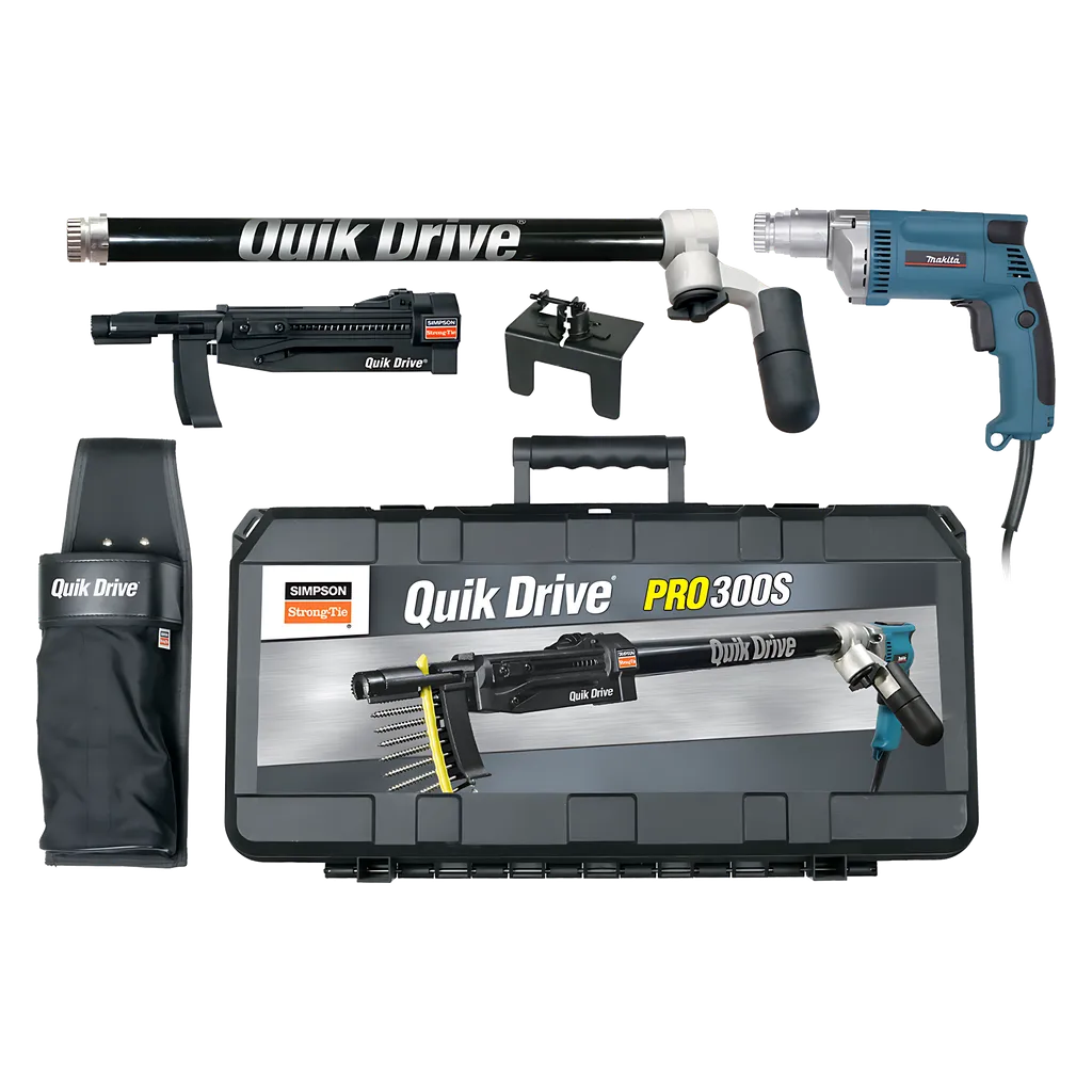 Quik Drive® Pro300S Decking System W/ Makita® 2500 Rpm Screwdriver Motor-PRO300SM25K-SP8266-8813