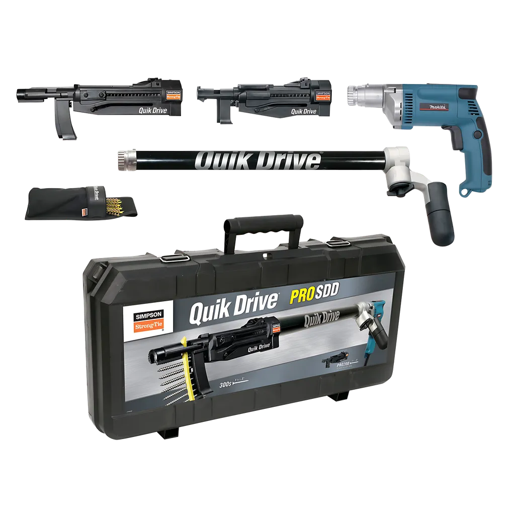 Quik Drive® Prosdd Multi-Purpose Combo System W/ Makita® 2500 Rpm Screwdriver Motor-PROSDDM25K-SP8746-9314