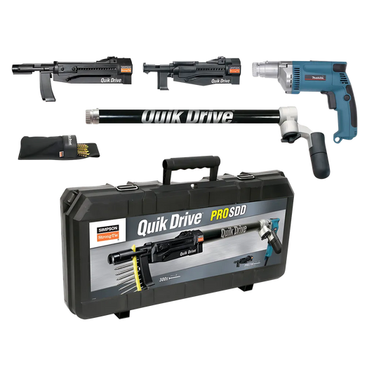 Quik Drive® Prosdd Multi-Purpose Combo System W/ Makita® 2500 Rpm Screwdriver Motor-PROSDDM25K-SP8746-9314