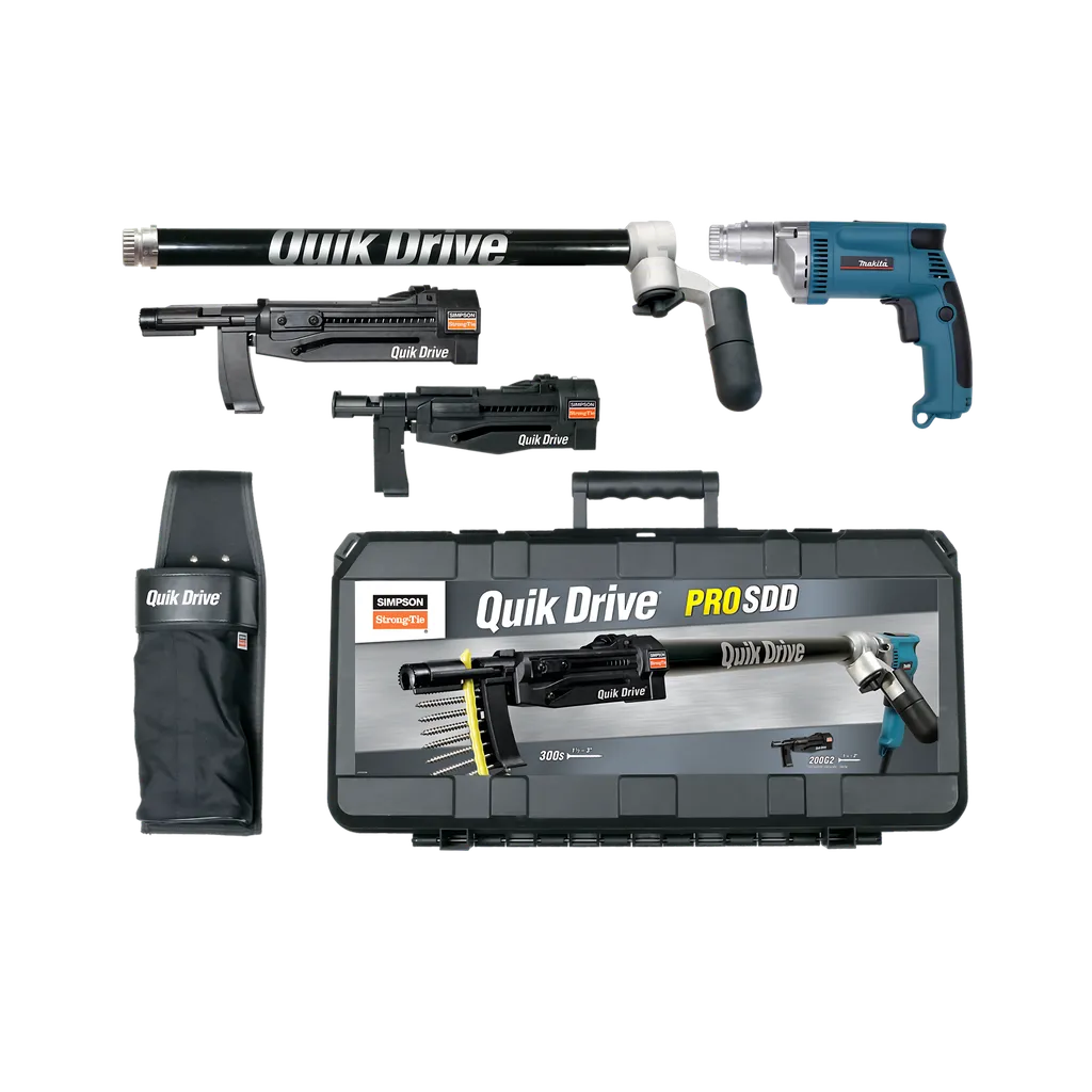 Quik Drive® Prosdd Multi-Purpose Combo System W/ Makita® 3500 Rpm Screwdriver Motor-PROSDDM35K-SP136-235