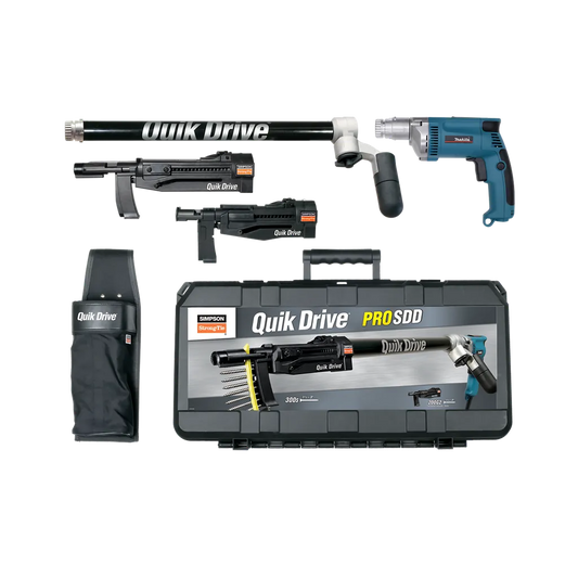 Quik Drive® Prosdd Multi-Purpose Combo System W/ Makita® 3500 Rpm Screwdriver Motor-PROSDDM35K-SP136-235