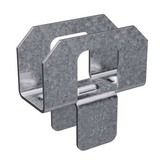 Pscl 20-Gauge Panel Sheathing Clip For 1/2-In. Plywood (50-Qty)-PSCL-1-2-R50-SP8588-9150