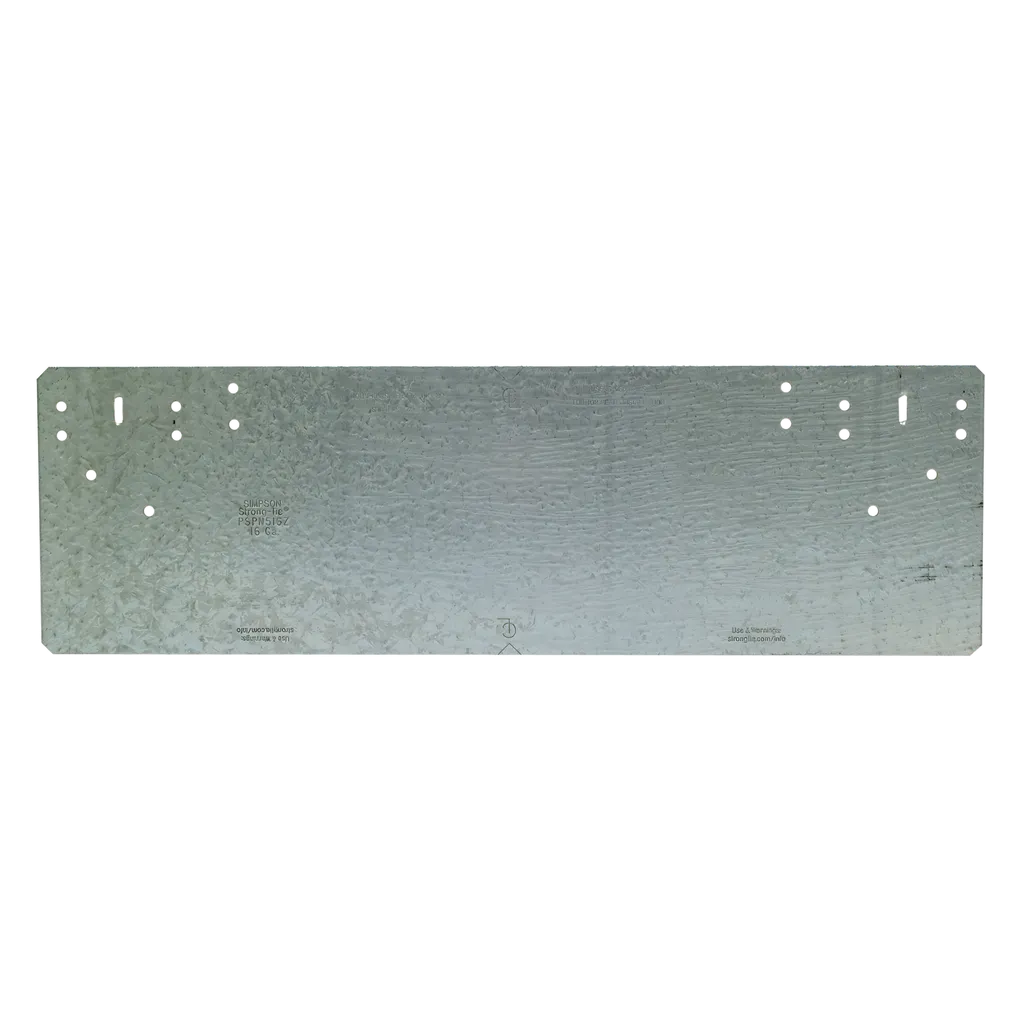 Pspnz 5 In. X 16-5/16 In. Zmax® Galvanized Protecting Shield Plate Nail Stopper (Pack Of 10)-PSPN516Z-SP8749-9317