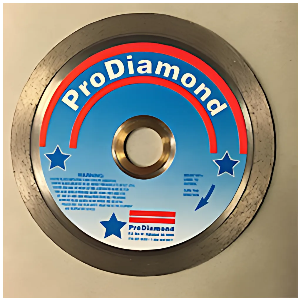 10" Diamond-Edged, Continuous Rim Pro Diamond Tile Blade